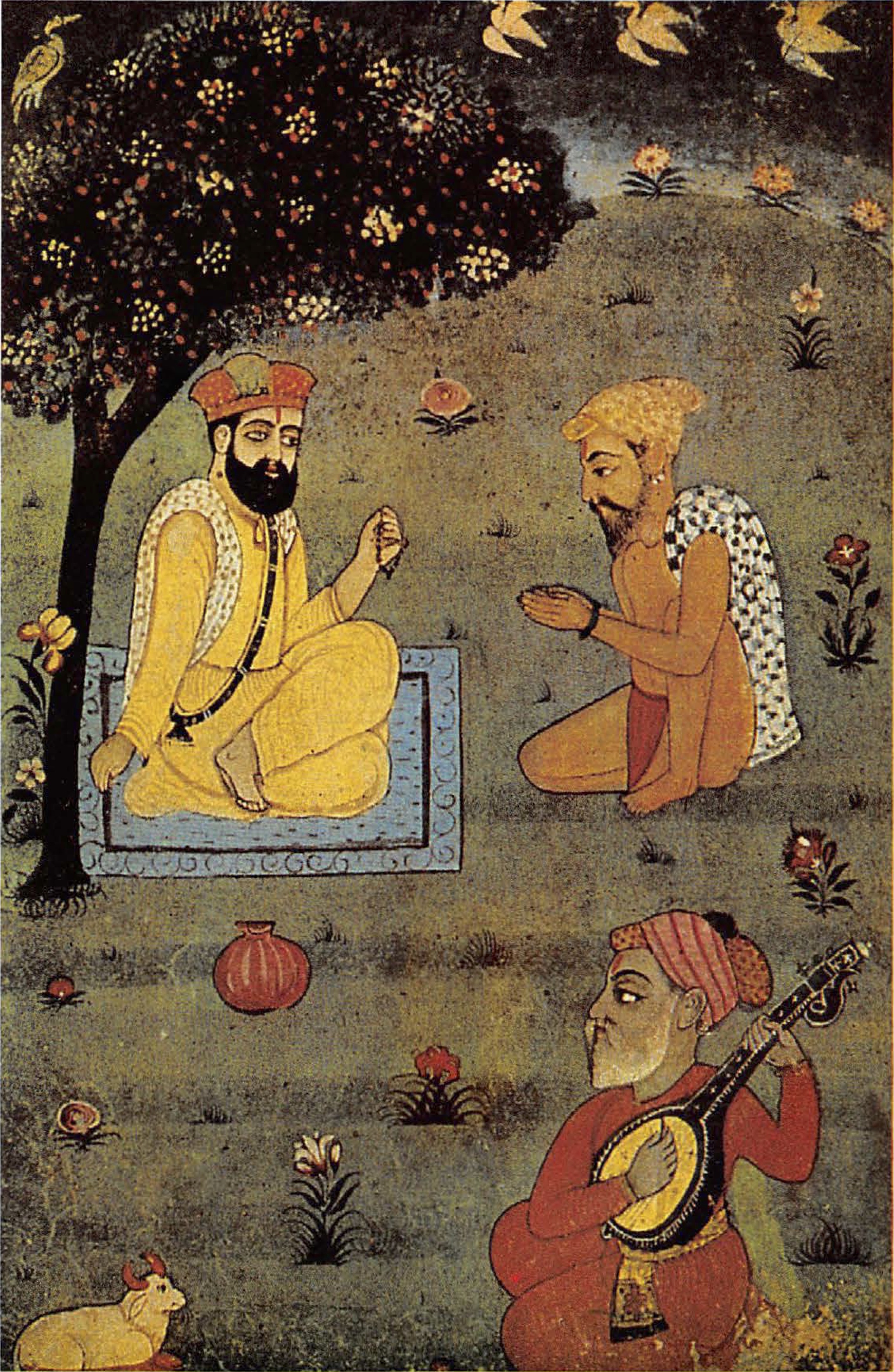 Satguru Nanak with Ajita Randhawa